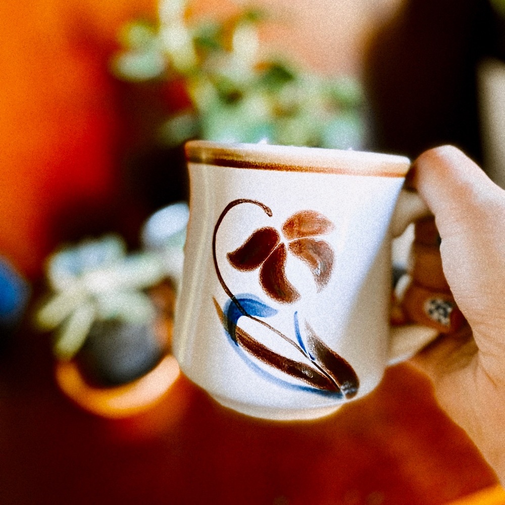 💐Vintage Floral Mug💐